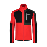 Powerfleece jacket men's - AETHER red