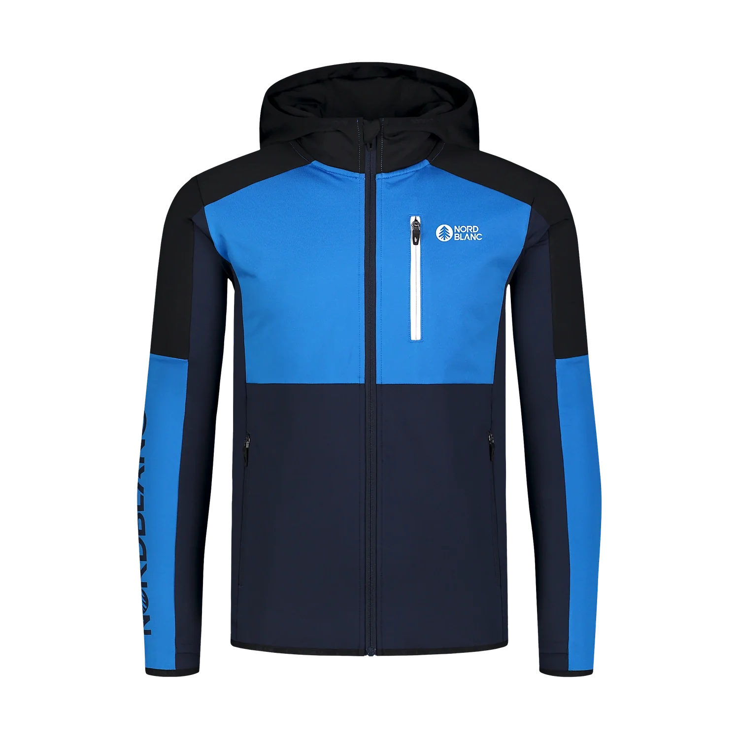 Powerfleece melegítőfelső férfi - MOONGLADE kék-1
