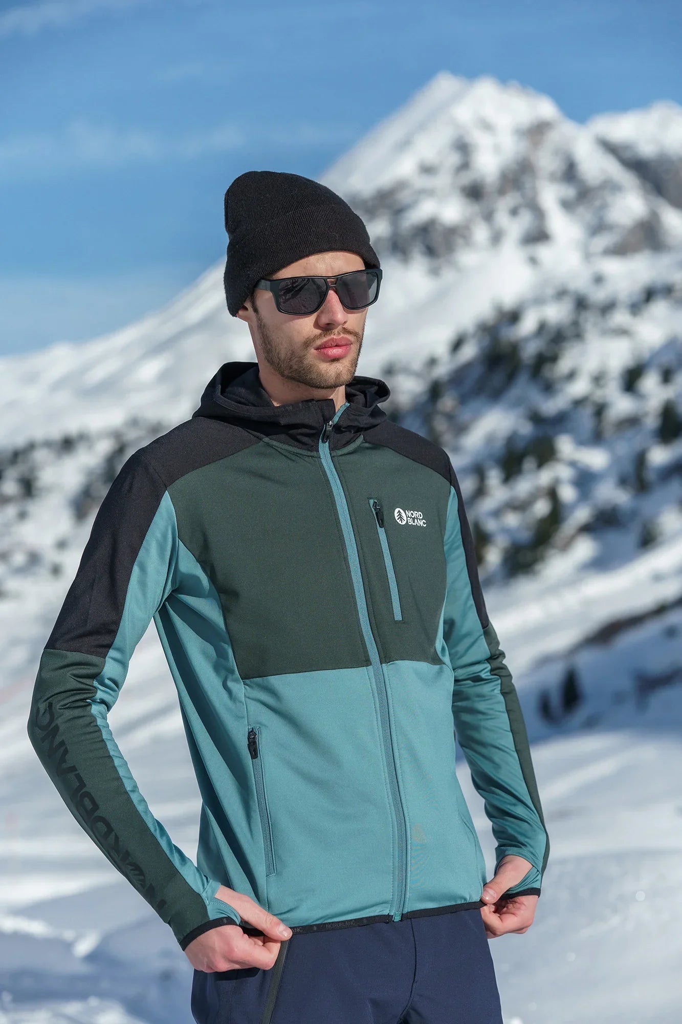 Powerfleece jacket men's - MOONGLADE green-3
