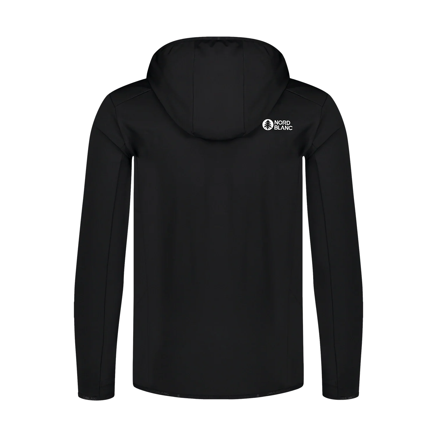 Hanorac din powerfleece pentru bărbați - BRACKEN negru-3