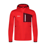 Powerfleece jacket men's - BRACKEN red