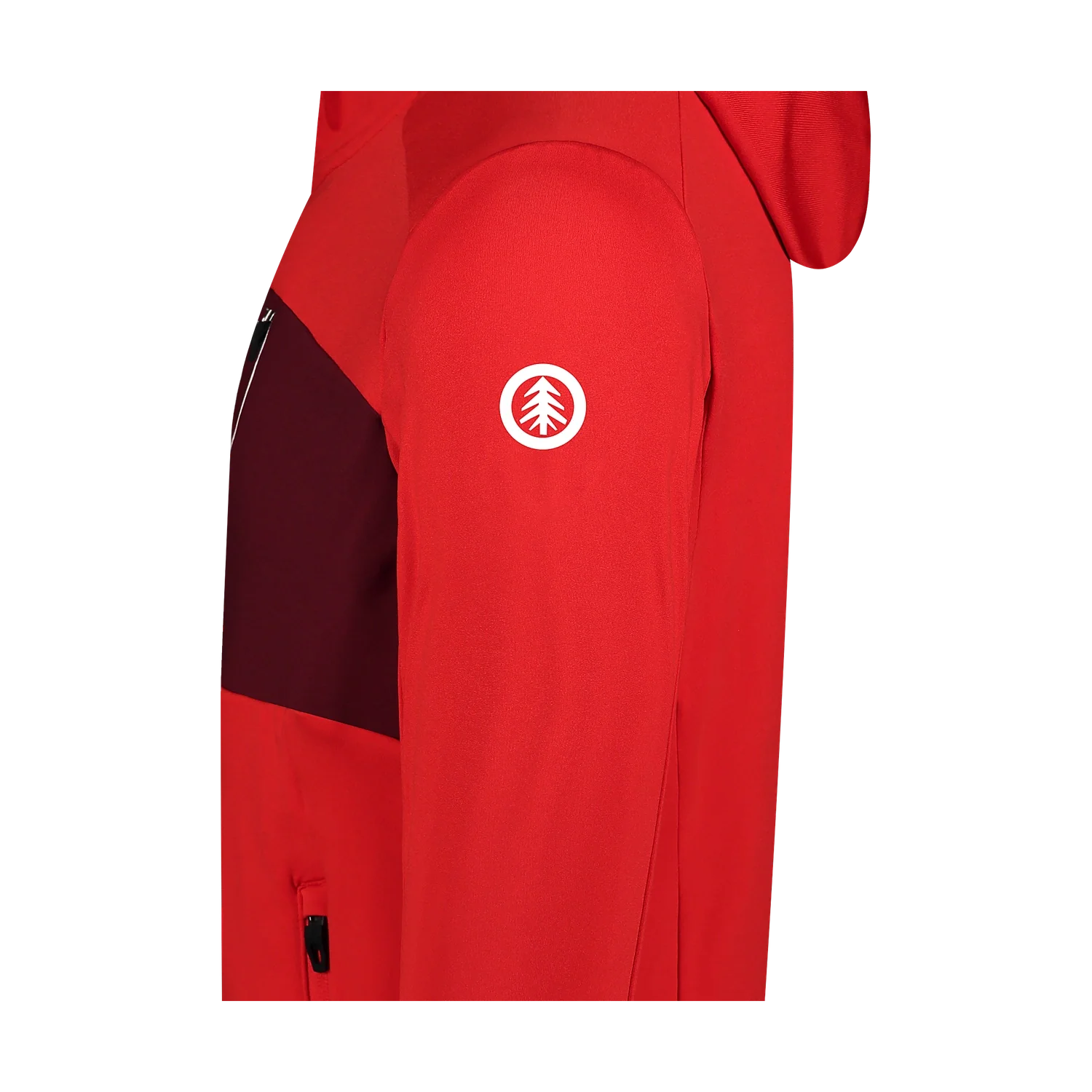 Powerfleece jacket men's - BRACKEN red-2