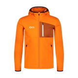 Powerfleece jacket men's - BRACKEN orange
