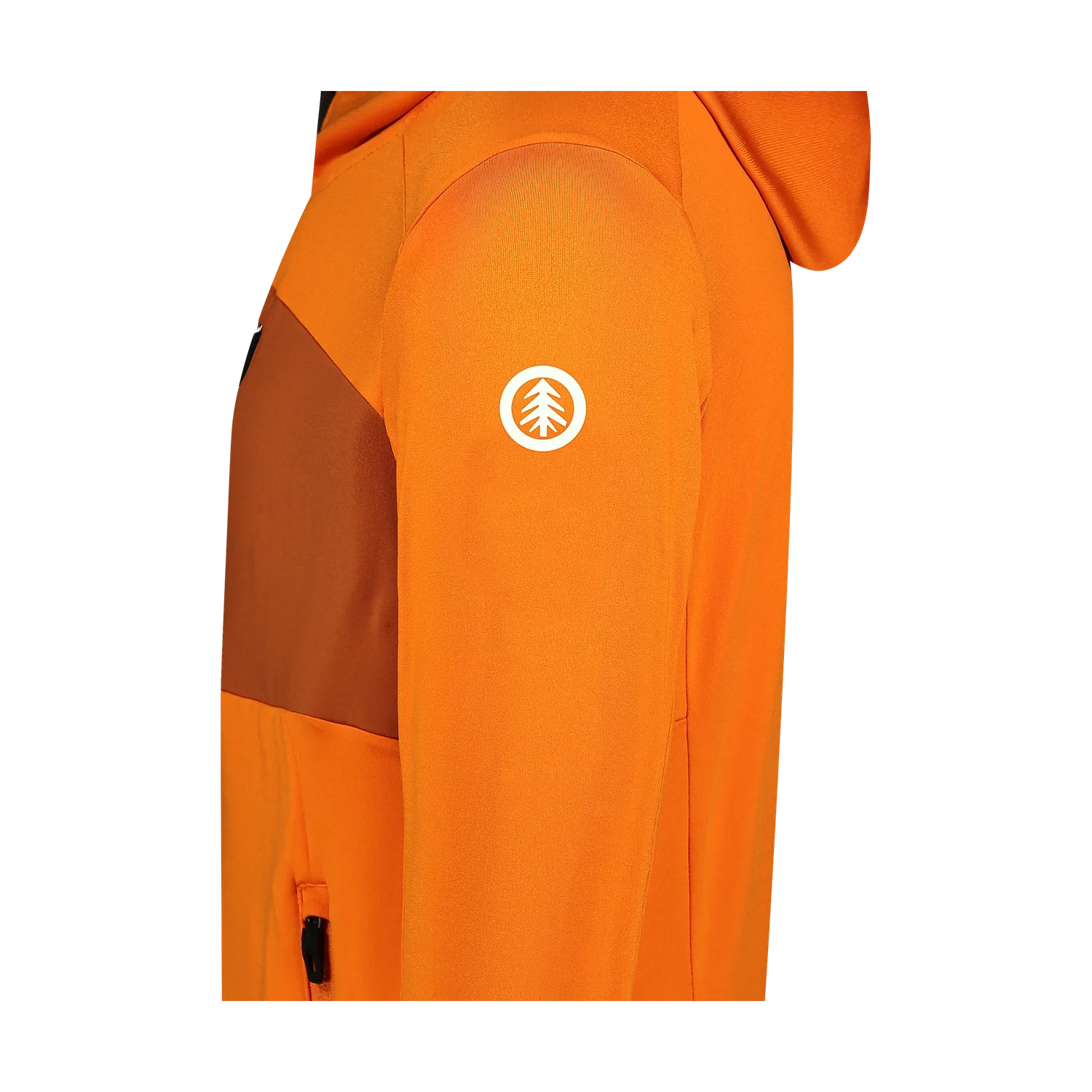 Powerfleece jacket men's - BRACKEN orange-2