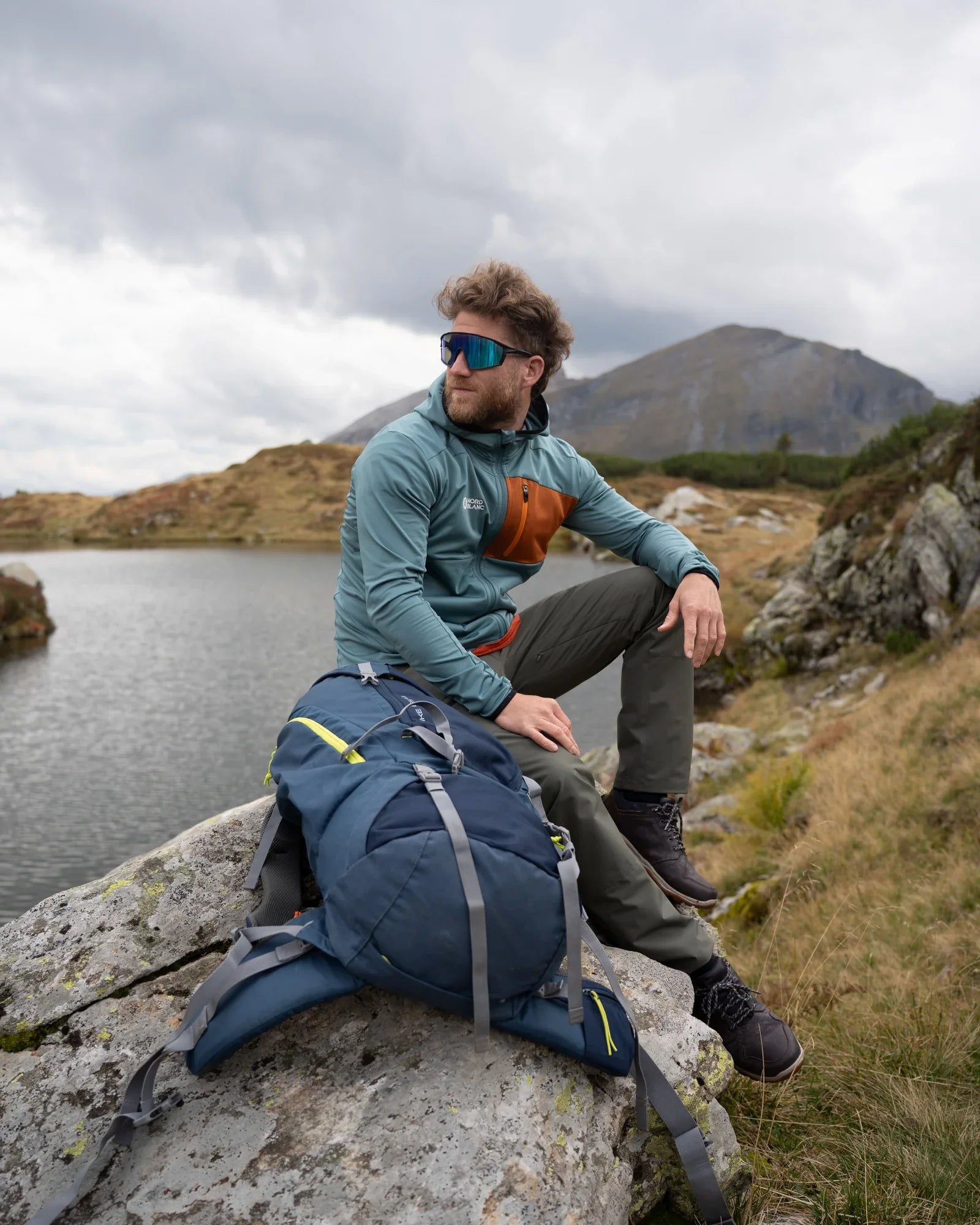 Powerfleece jacket men's - BRACKEN green-5