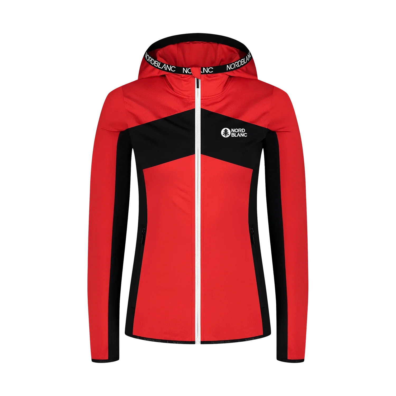 Powerfleecejacke Damen - LUCENT rot-1