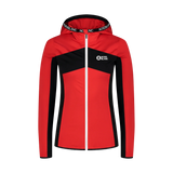Powerfleecejacke Damen - LUCENT rot