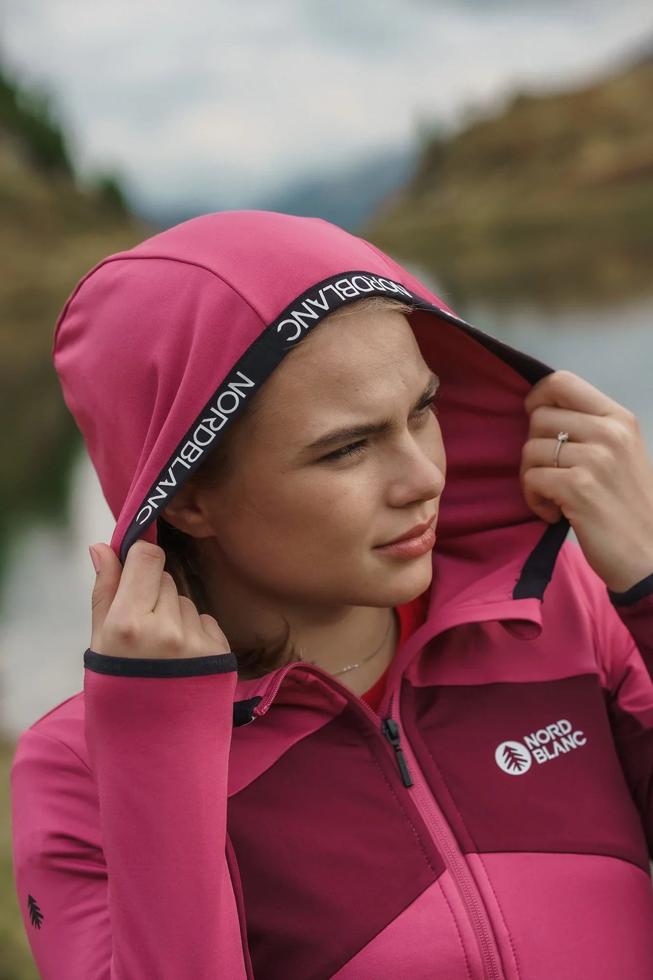 Powerfleecejacke Damen - LUCENT pink-7