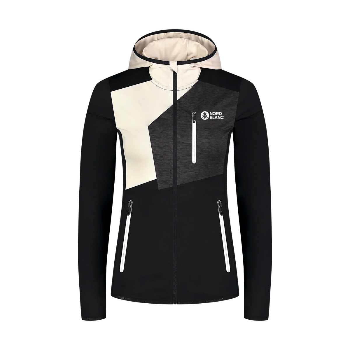 POWERFLEECE fleecevest dames - HEMERA zwart