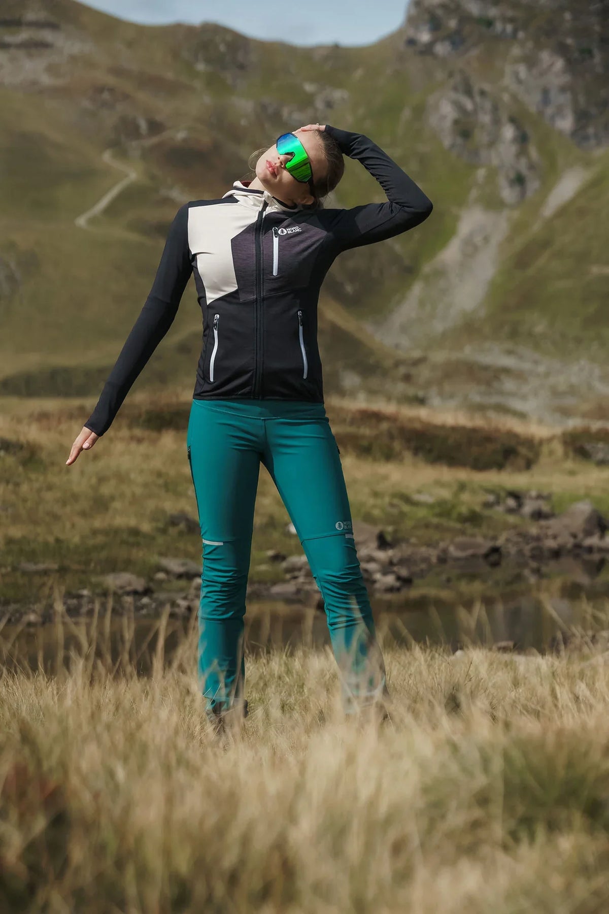 POWERFLEECE fleecevest dames - HEMERA zwart – afbeelding 4