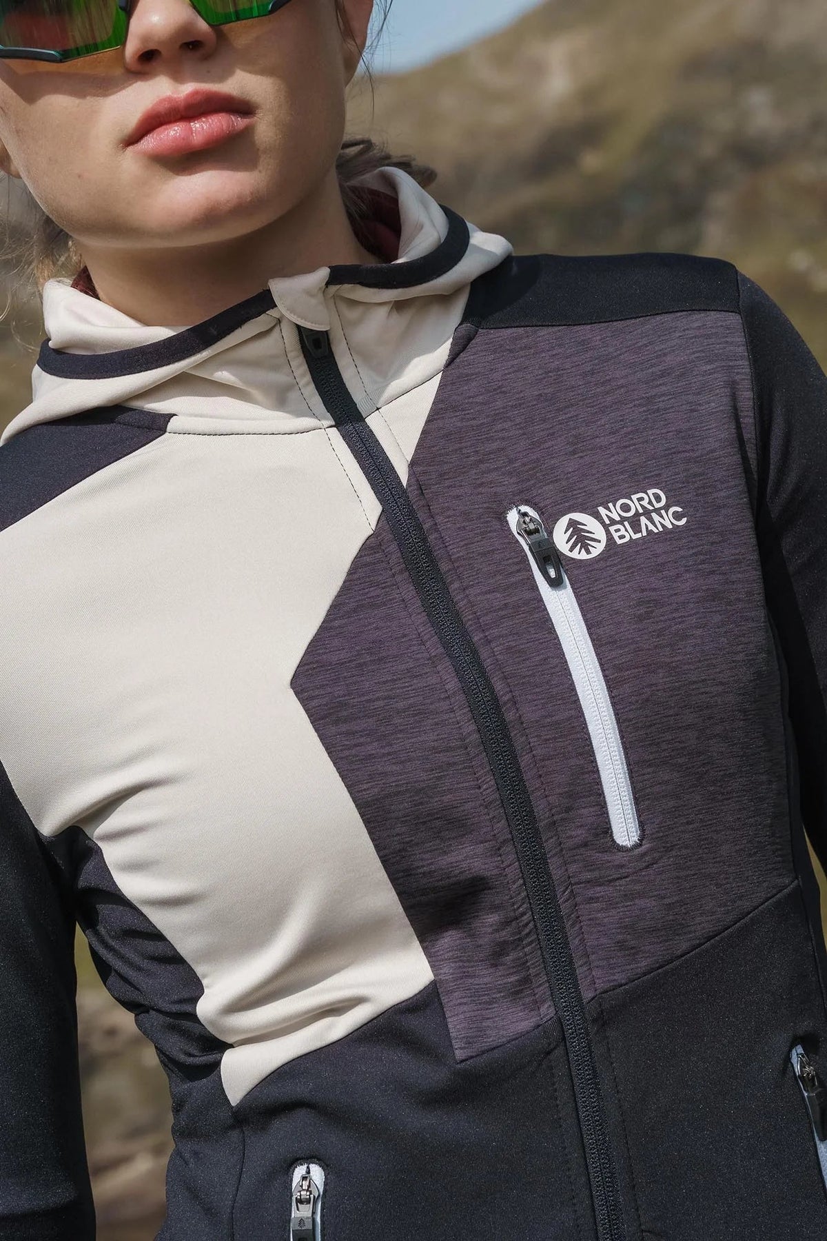 POWERFLEECE fleecevest dames - HEMERA zwart – afbeelding 10