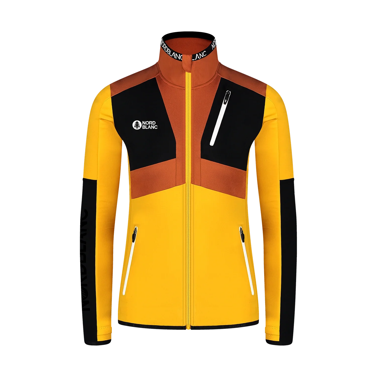 Powerfleecejacke Damen - RIVA gelb