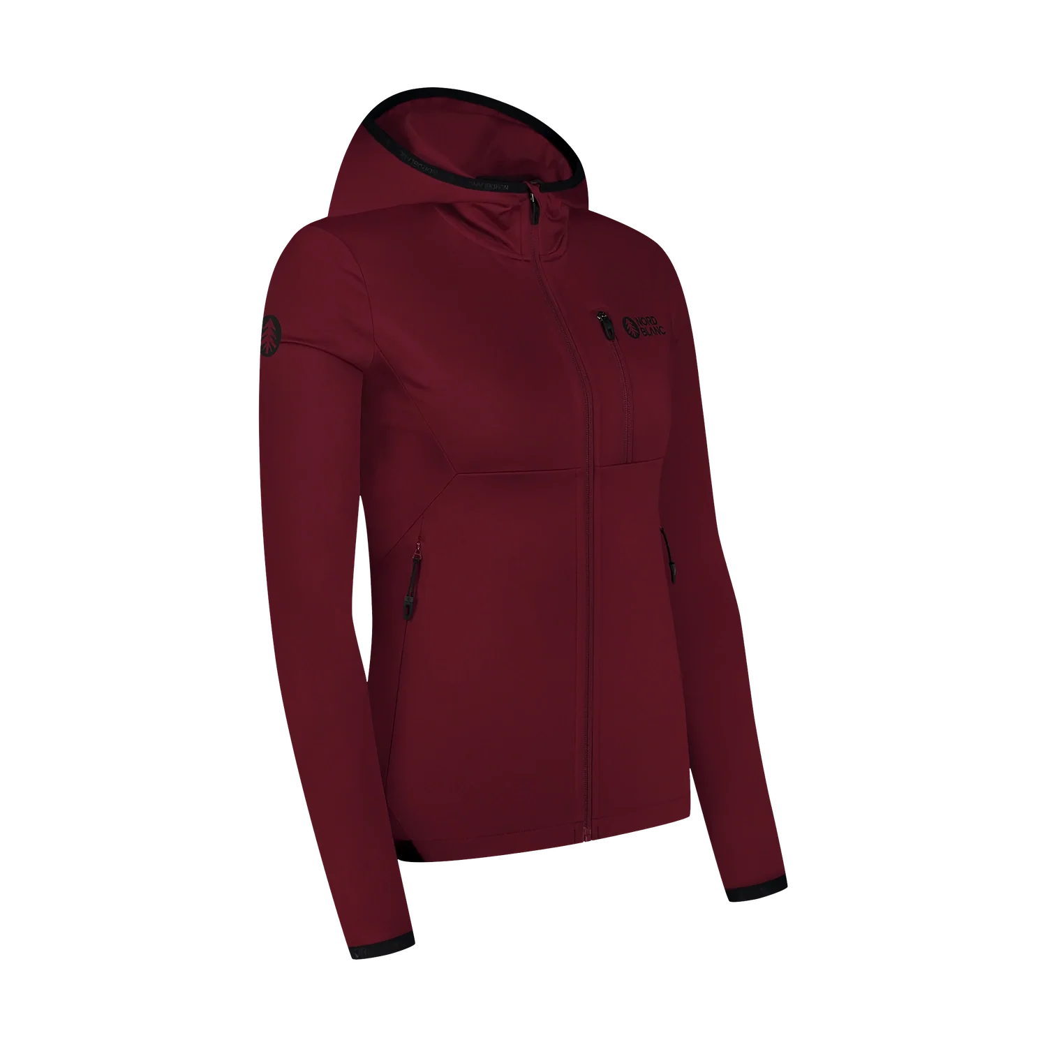 Powerfleece jakna ženska - MIRE tamno crvena-2