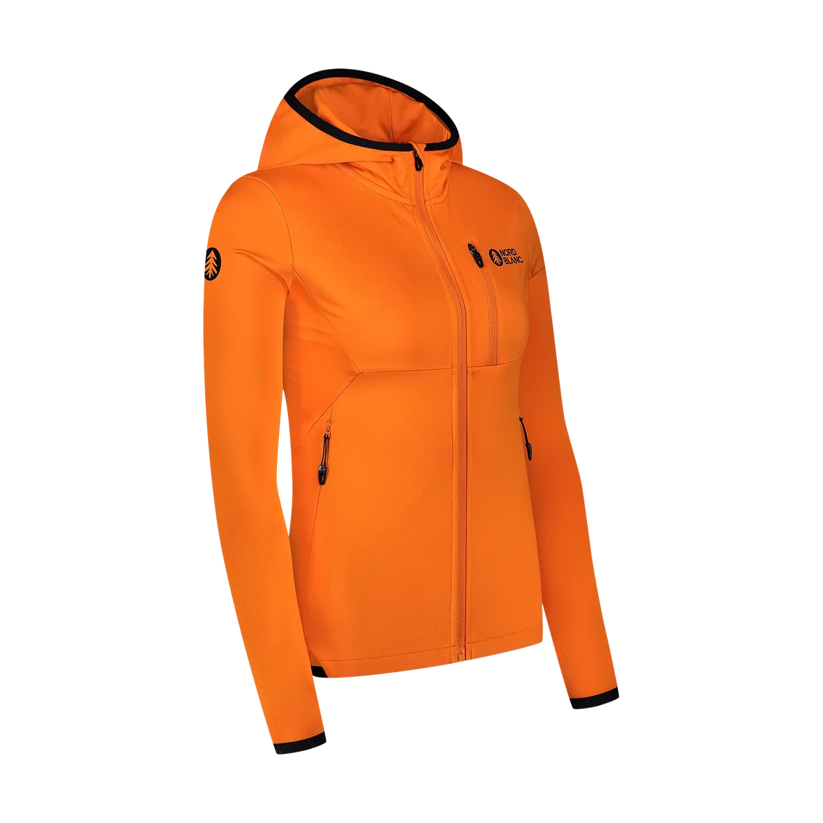 Fleecejacka i POWERFLEECE dam - MIRE orange – bild 9