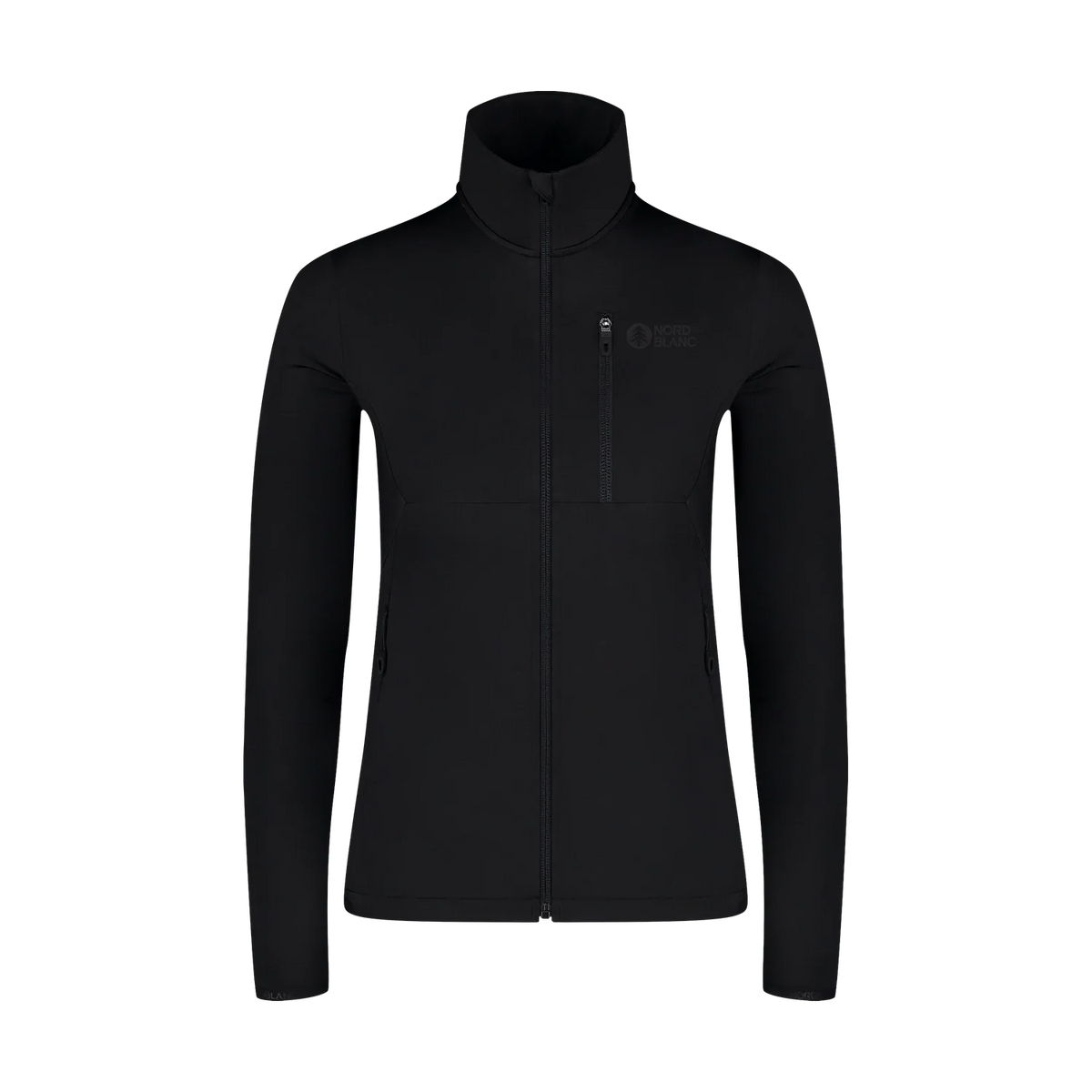 POWERFLEECE fleecevest dames - SEDGE zwart