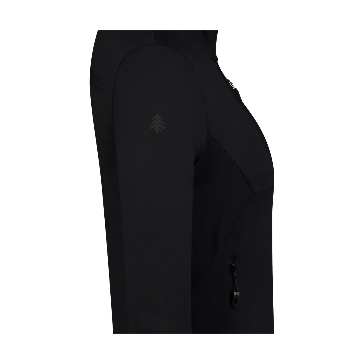 POWERFLEECE fleecevest dames - SEDGE zwart – afbeelding 2