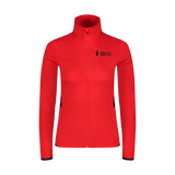 Powerfleece jacket women's - SEDGE red