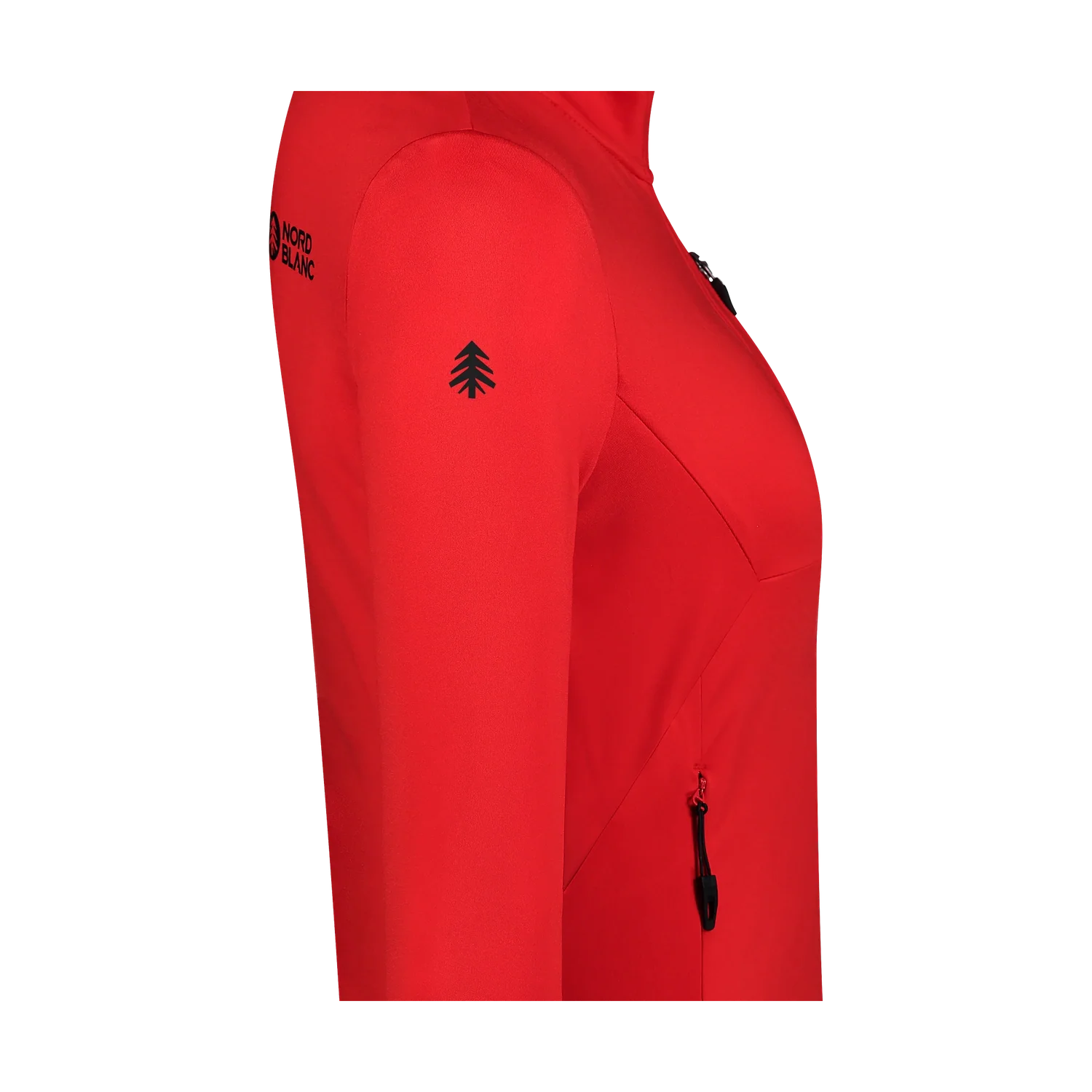 Powerfleecejacke Damen - SEDGE rot-2