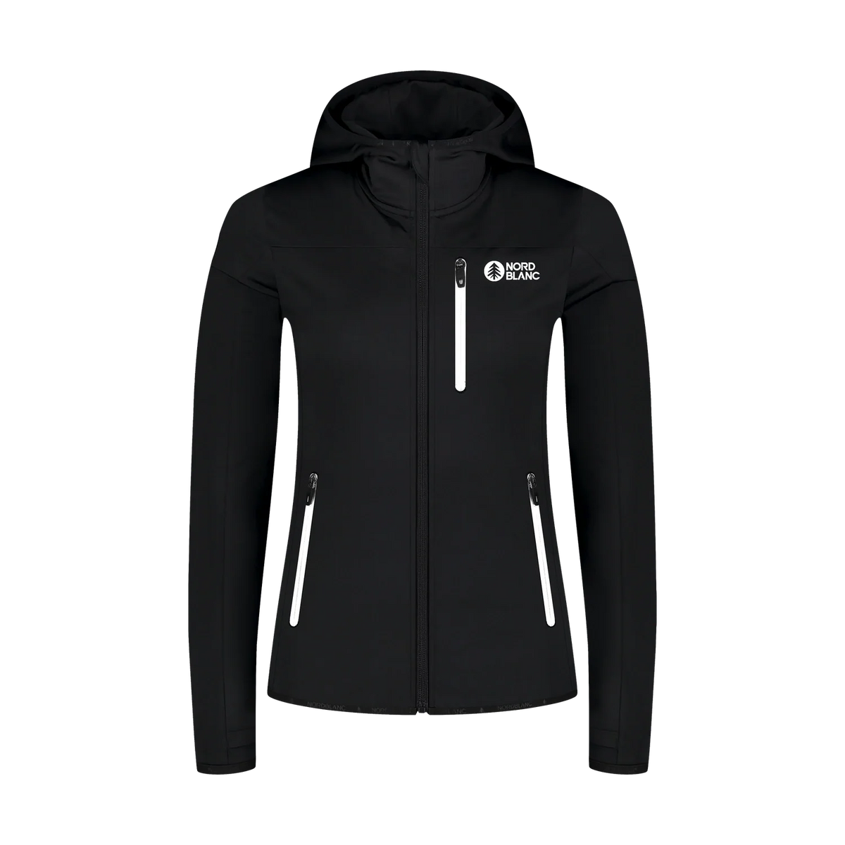 Powerfleecejacke Damen - DALE schwarz-1