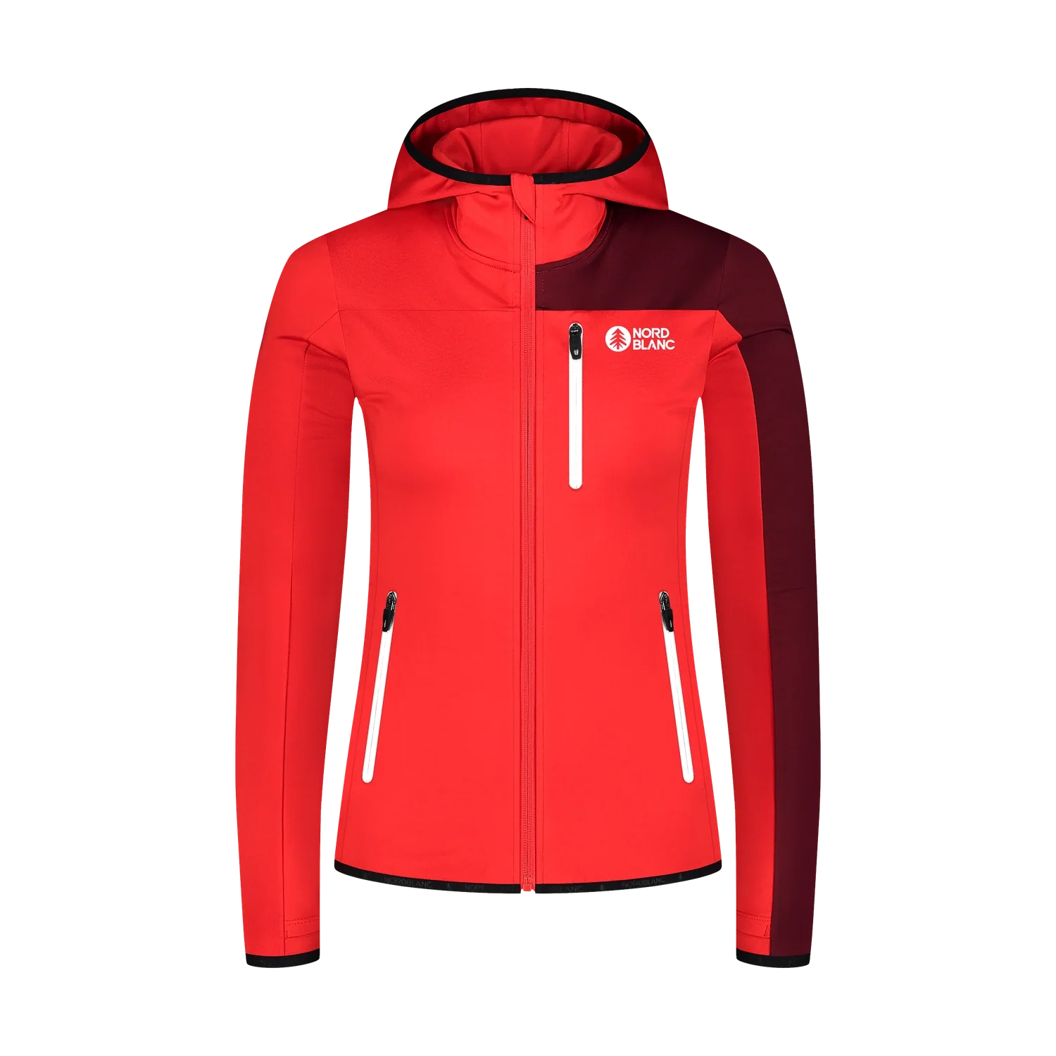Powerfleecejacke Damen - DALE rot-1