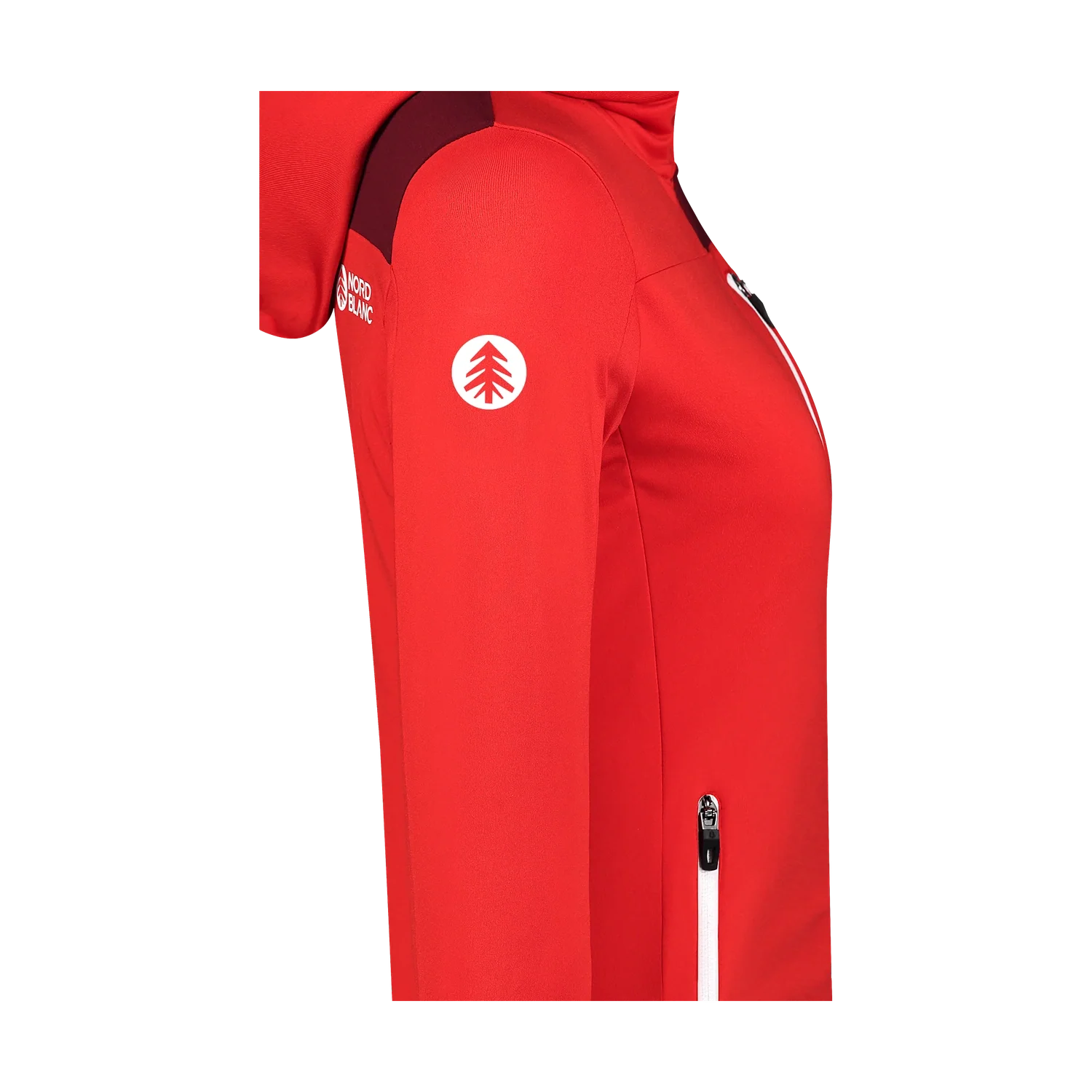 Powerfleecejacke Damen - DALE rot-2
