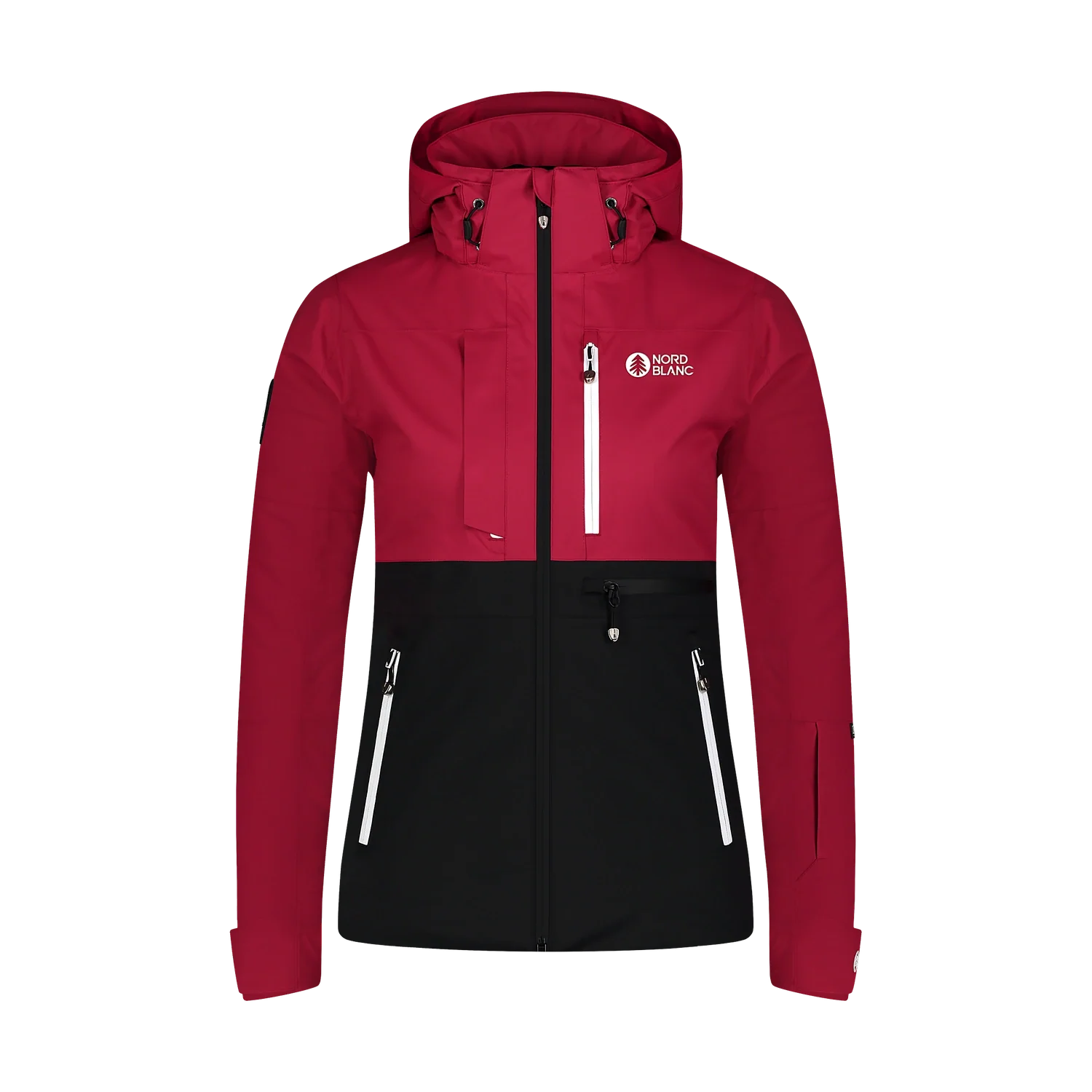 Skijacke Damen - WISP rot