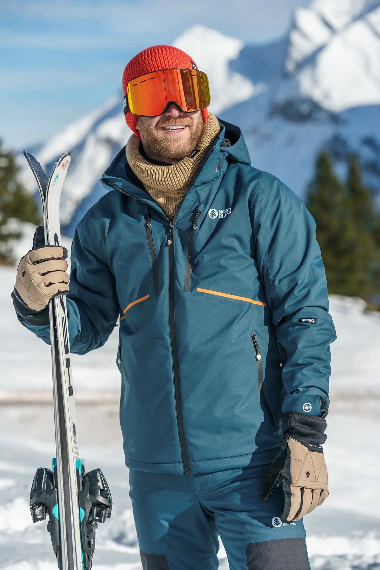 Ski jacket men's - BRAN blue-3