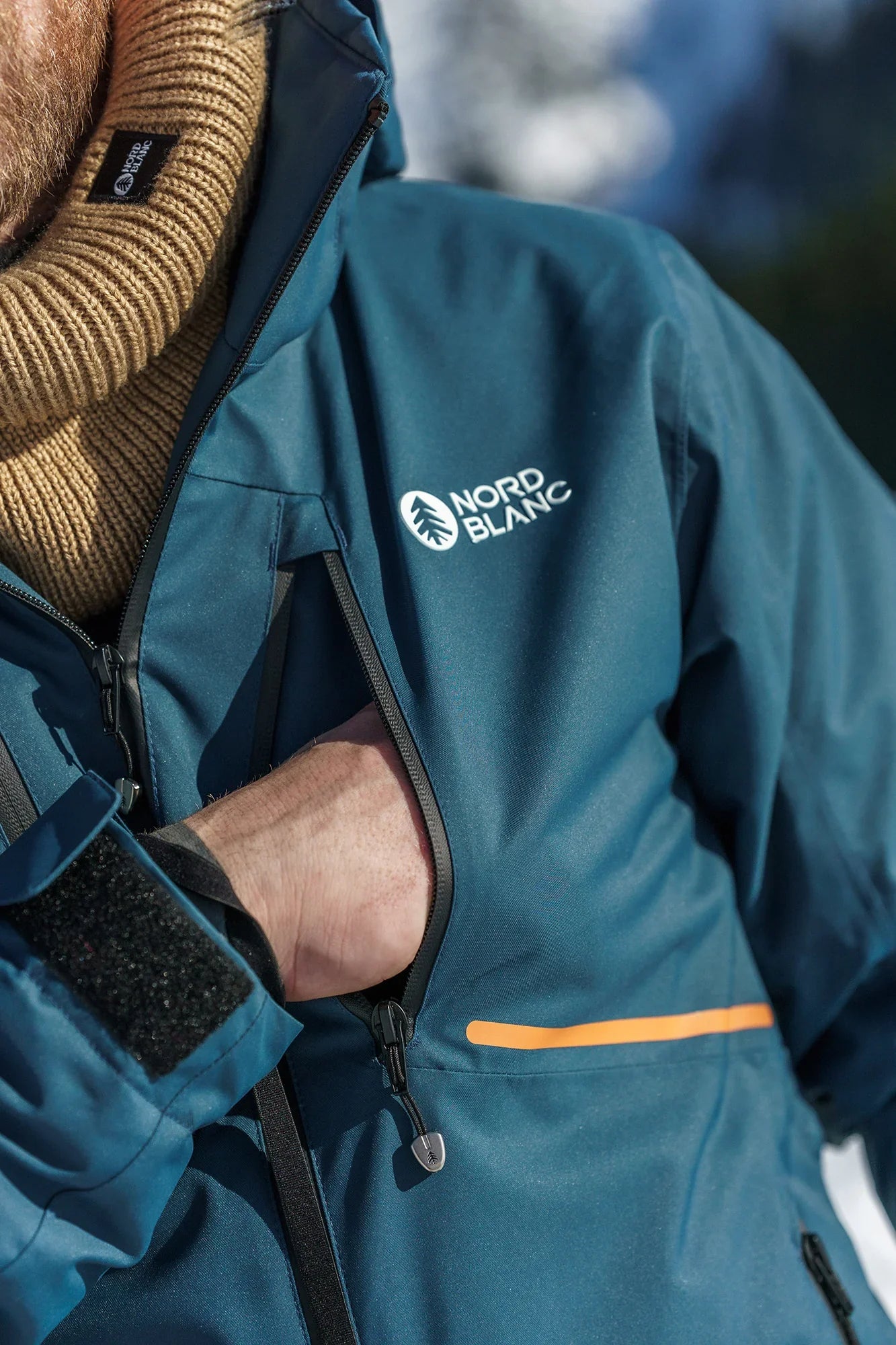 Ski jacket men's - BRAN blue-4