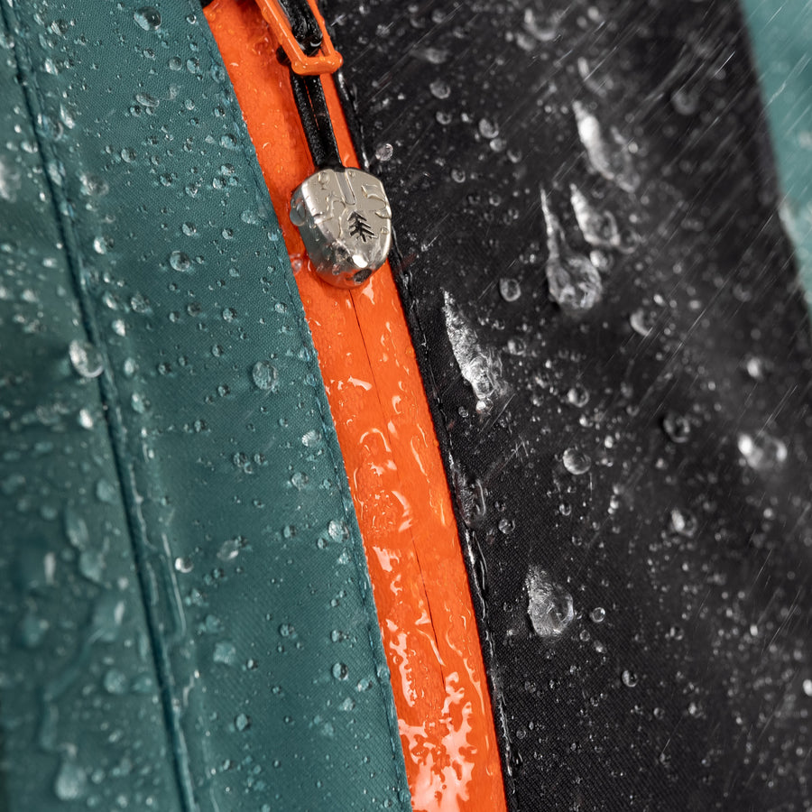 Waterproof zips