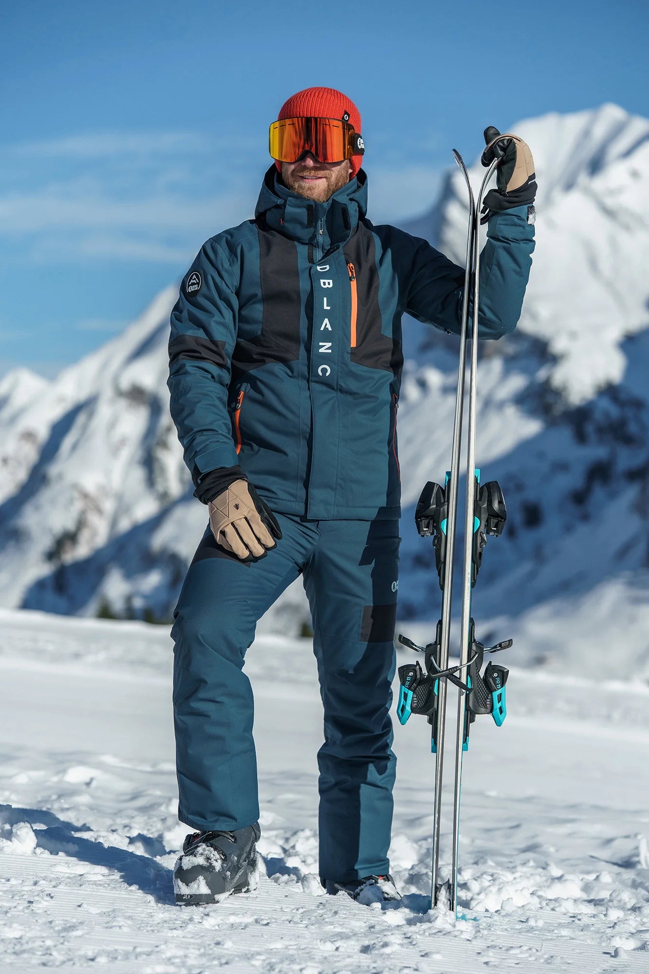 Ski jacket men's - WILDLIFE blue-2