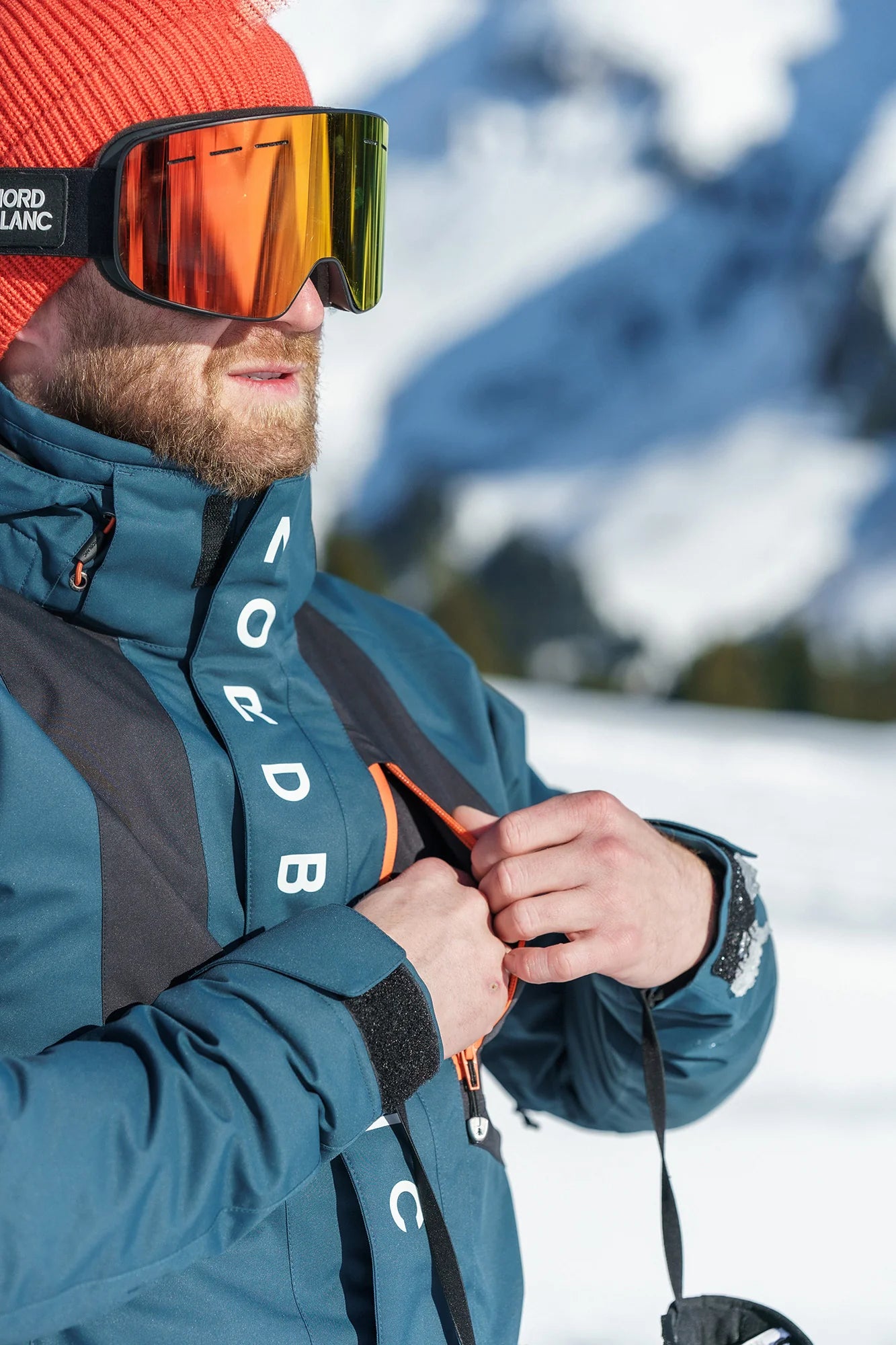 Ski jacket men's - WILDLIFE blue-6