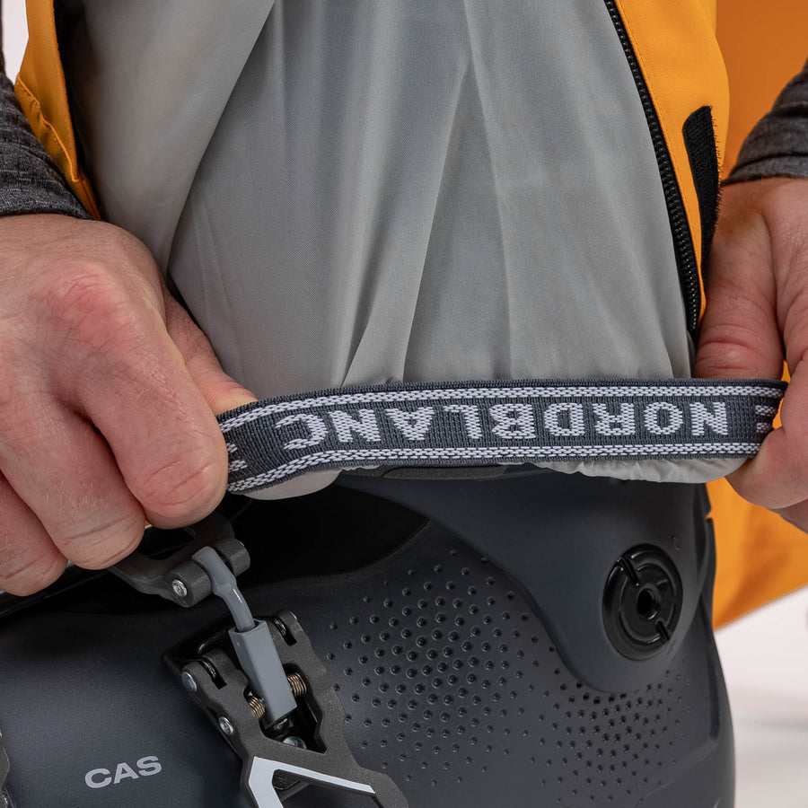 Double legs with non-slip cuffs
