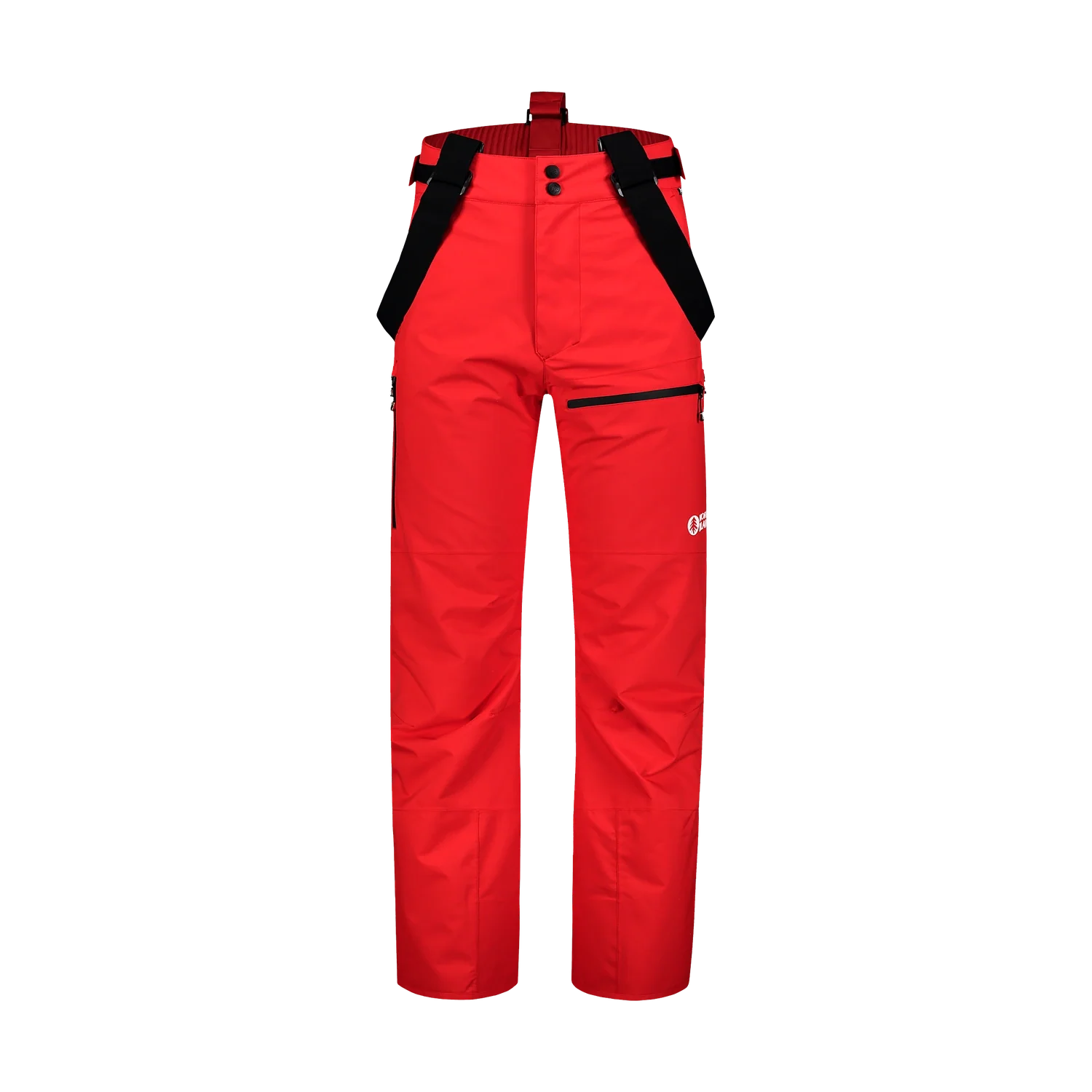 Ski and snowboard pants men's - SOLAR red