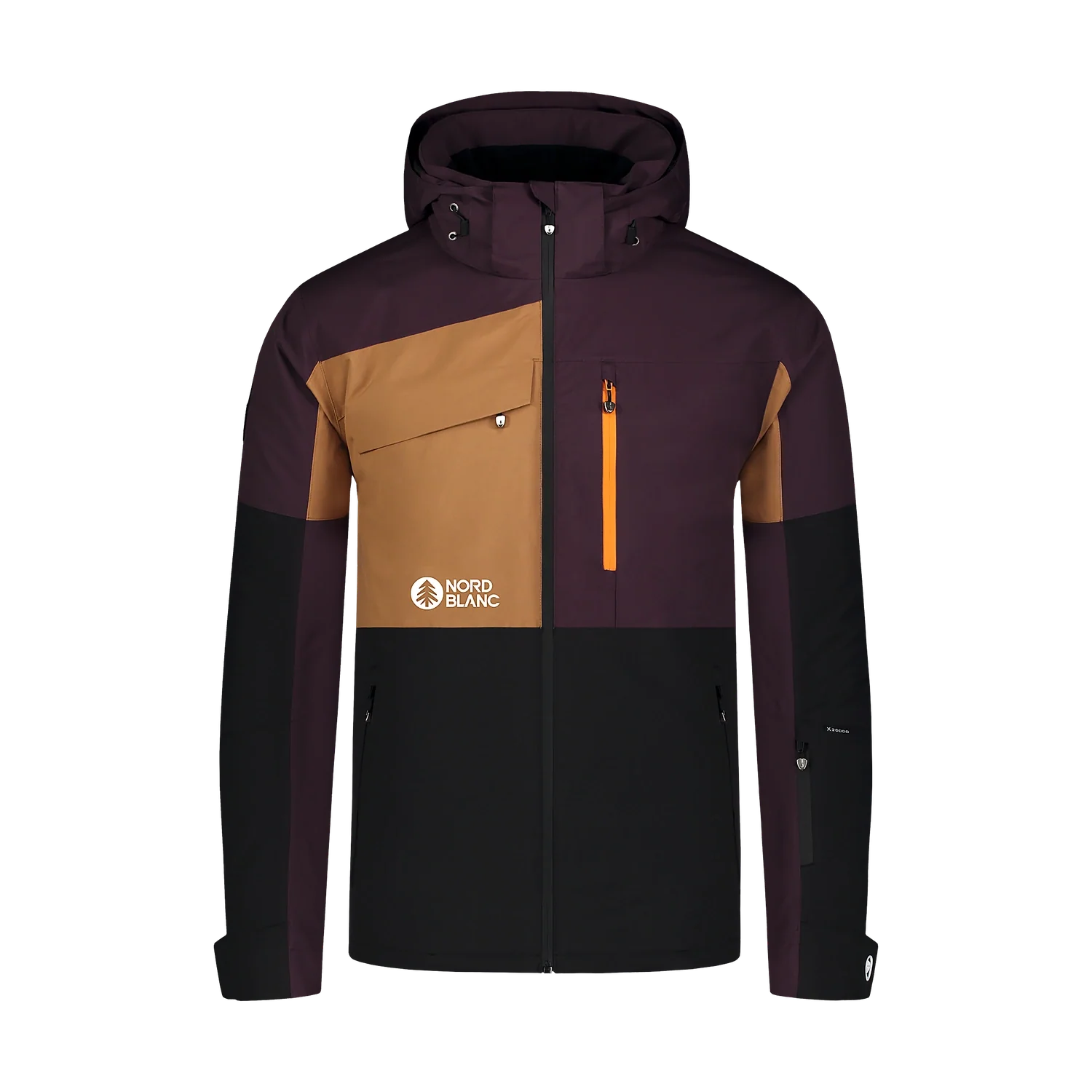 Skijacke Herren - TRONE lila