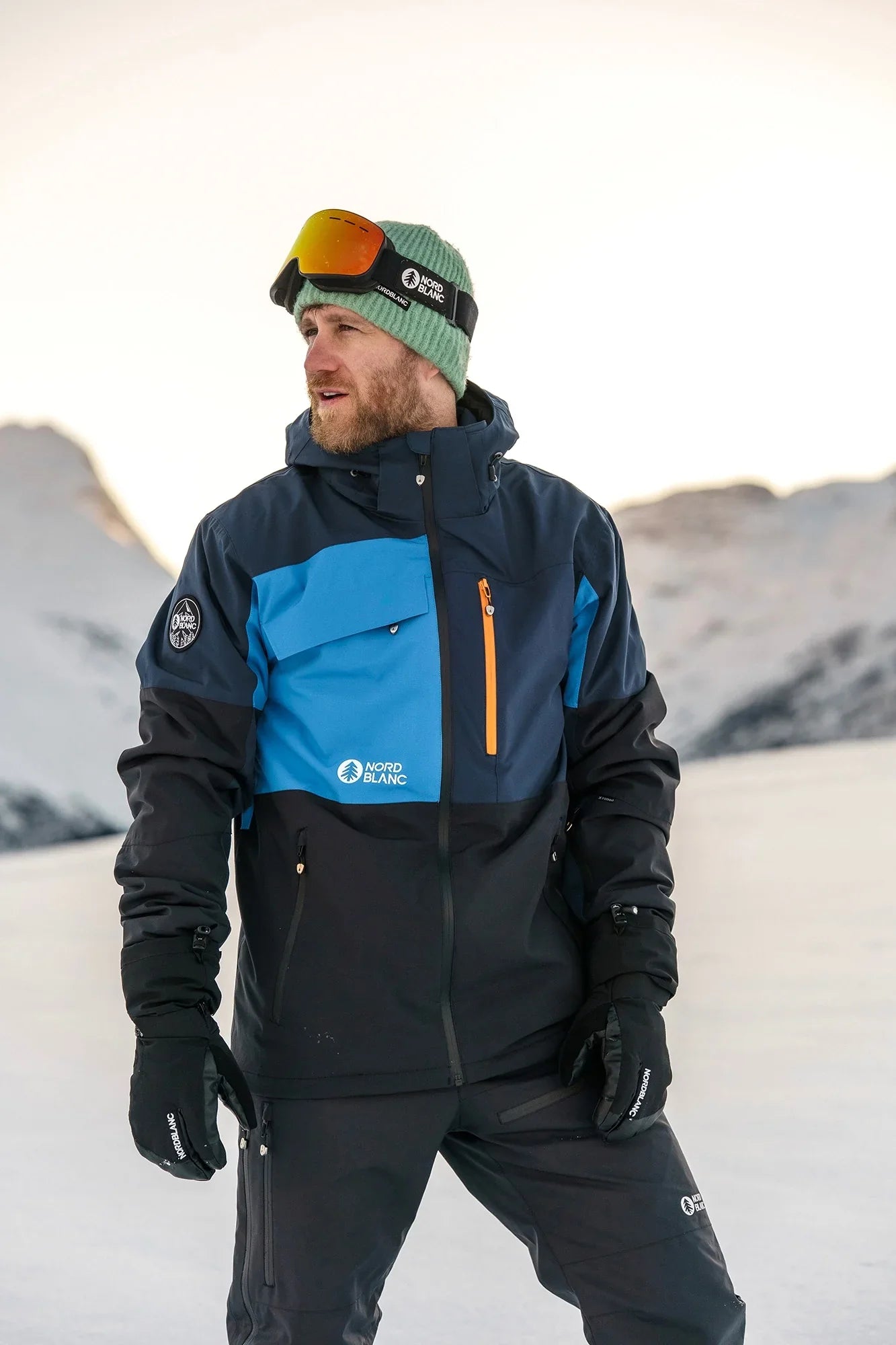 Ski jacket men's - TRONE blue-4