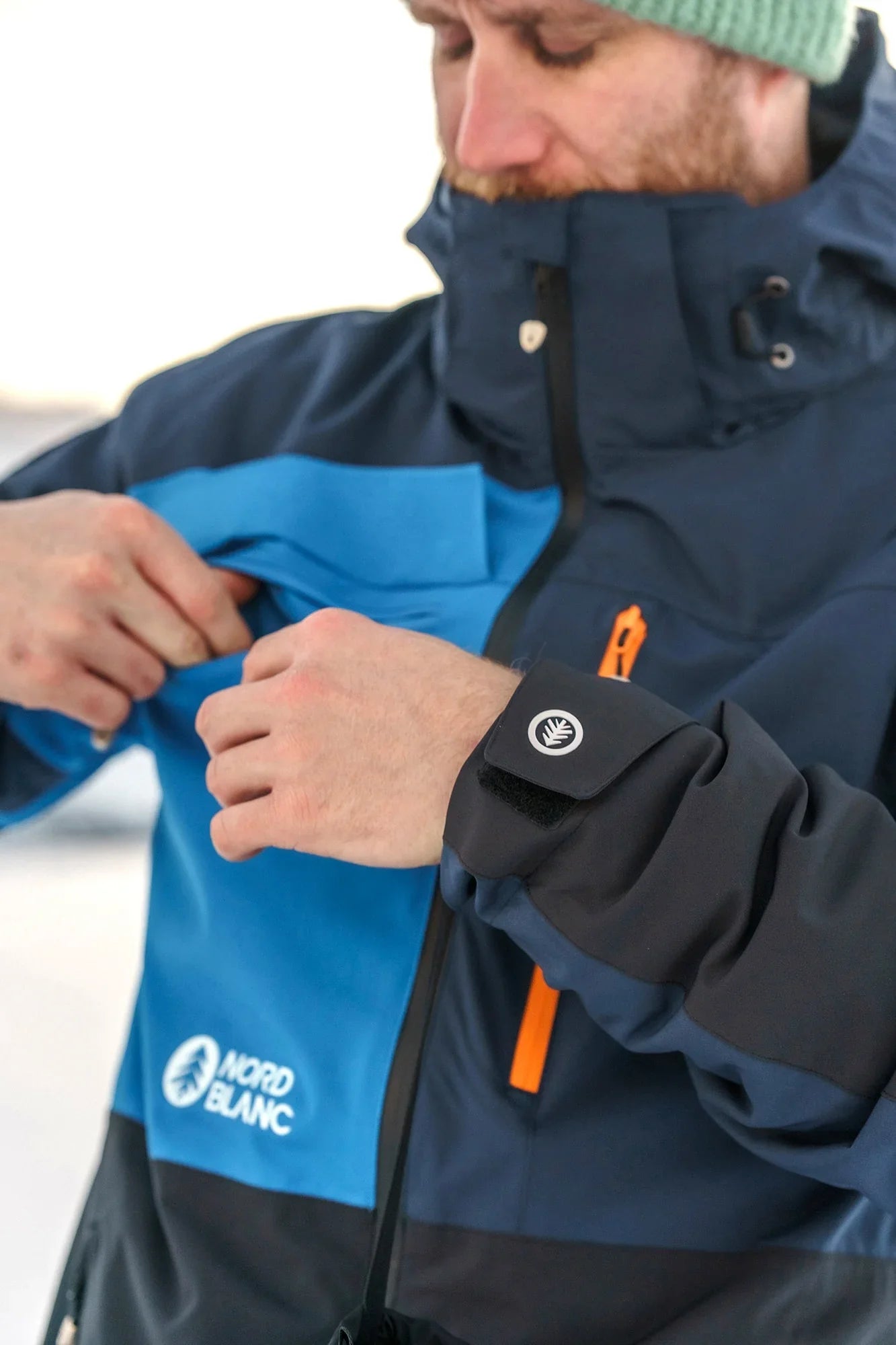 Ski jacket men's - TRONE blue-5