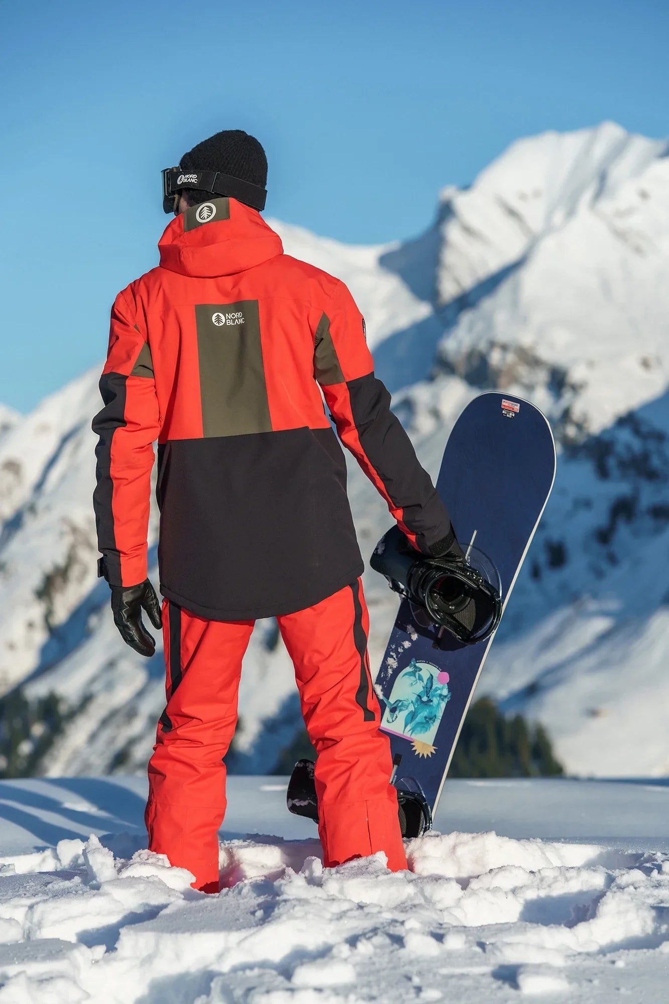 Ski jacket men's - TRONE red-3
