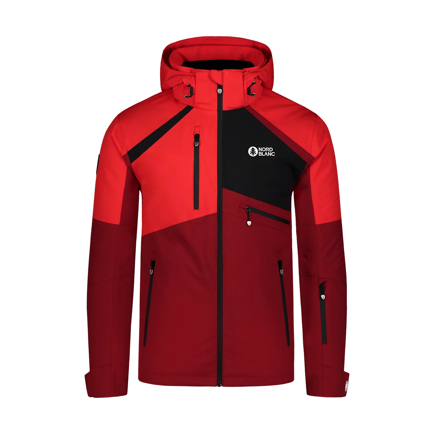 Skijacke Herren - ESCARPMENT rot