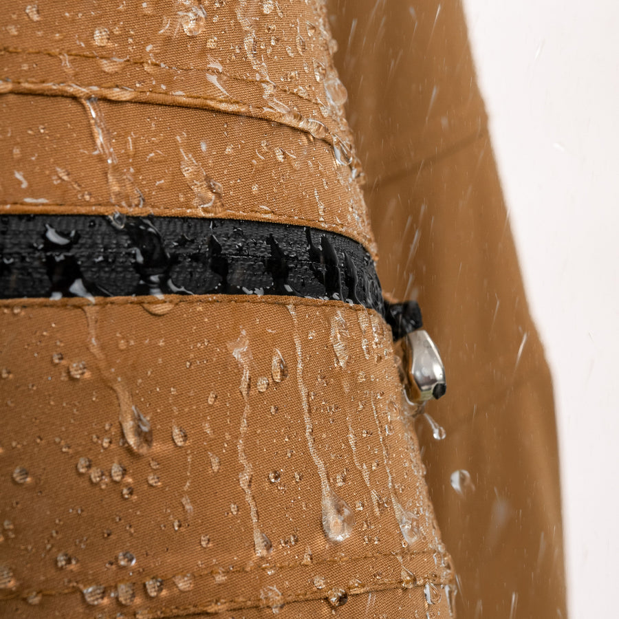Waterproof zips