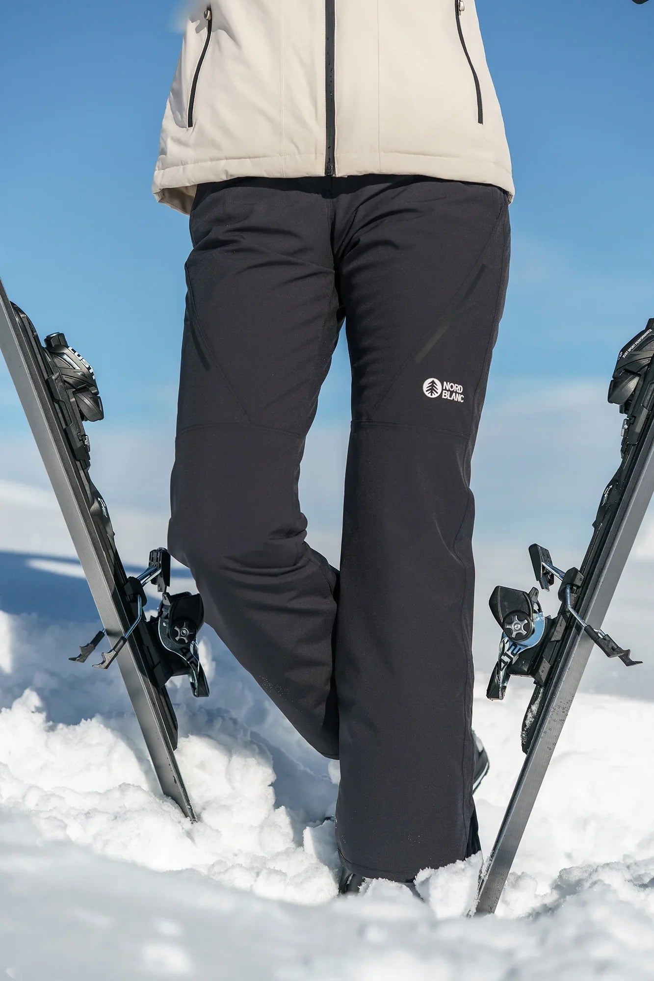 Ski pants women's - BLUFF black-7