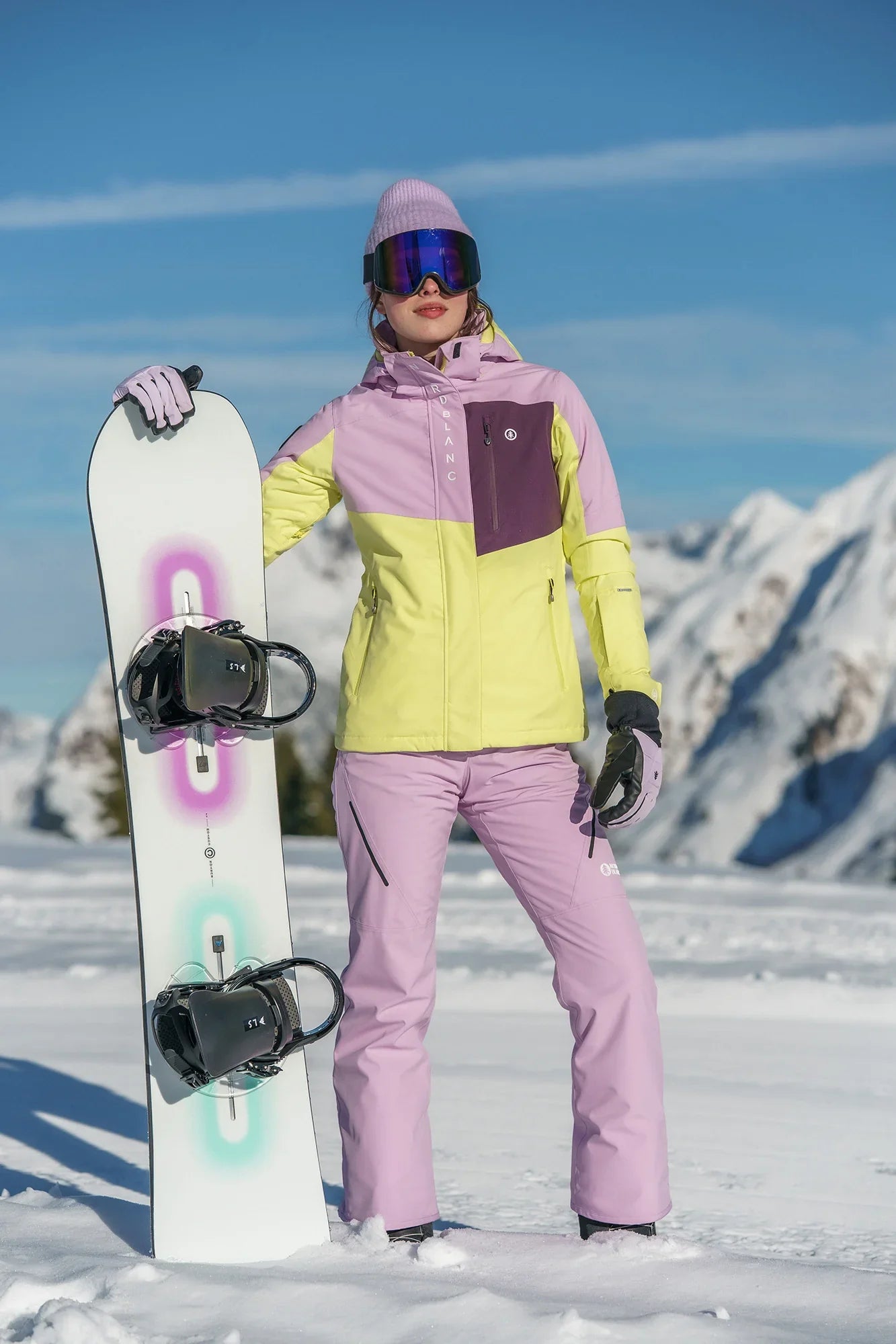 Ski pants women's - BLUFF violet-4