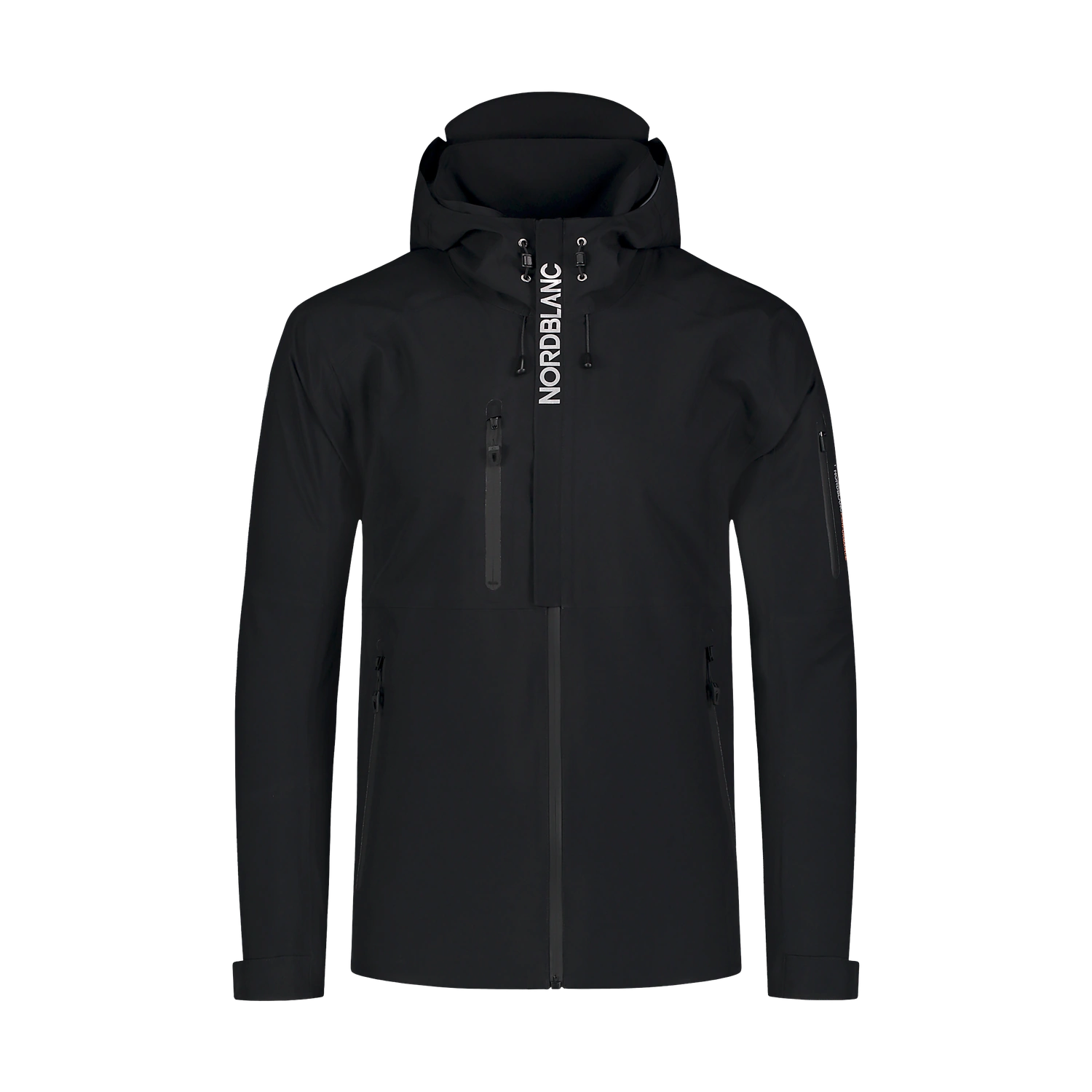 Wasserdichte 3LL Outdoor- Jacke Herren - FORTRESS schwarz