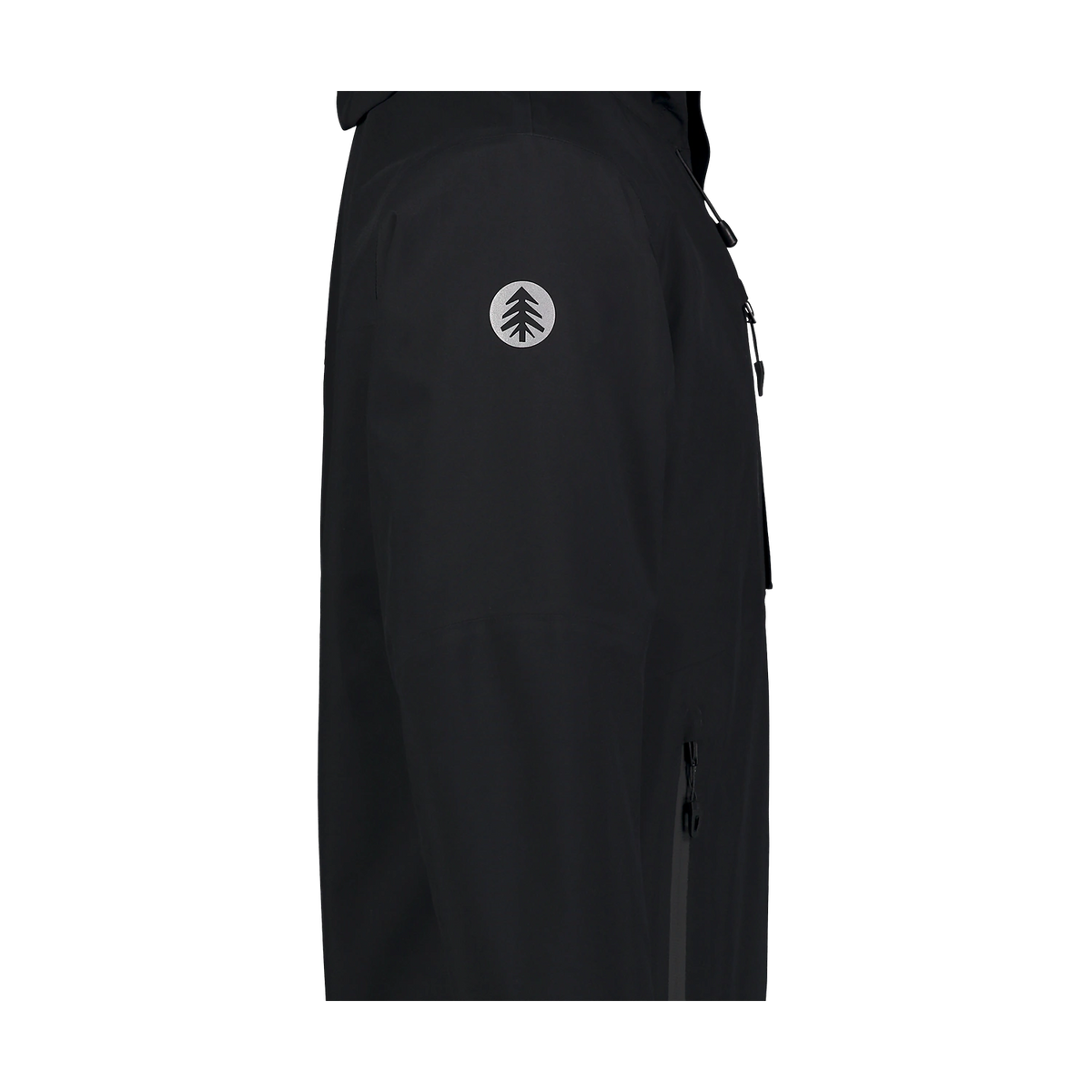 Waterproof 3LL outdoor jacket men's - FORTRESS black – image 2