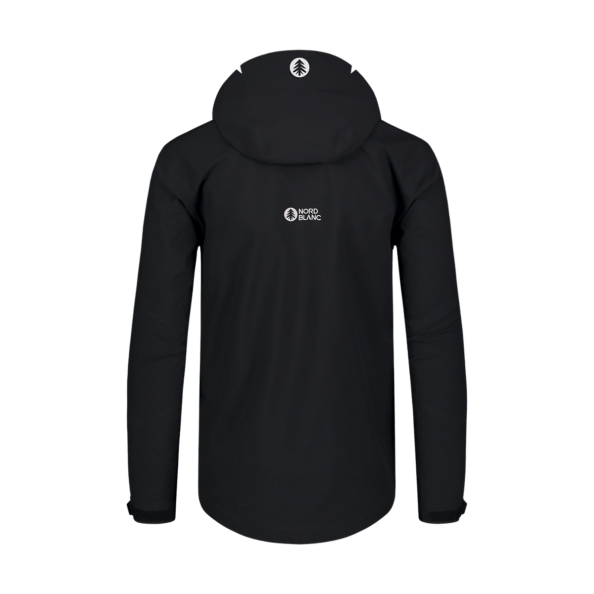Waterproof 3LL outdoor jacket men's - FORTRESS black – image 3