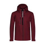 Waterproof 3LL outdoor jacket men's - FORTRESS wine red