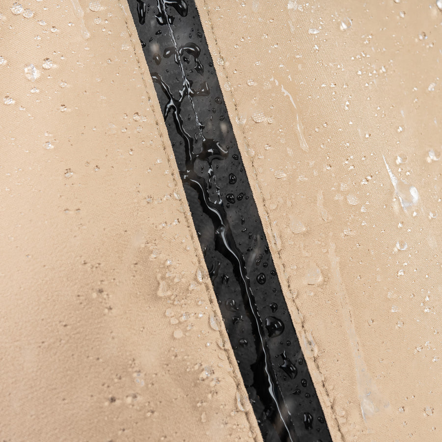 Waterproof zips