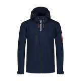 Waterproof 3LL outdoor jacket men's - FORTRESS blue