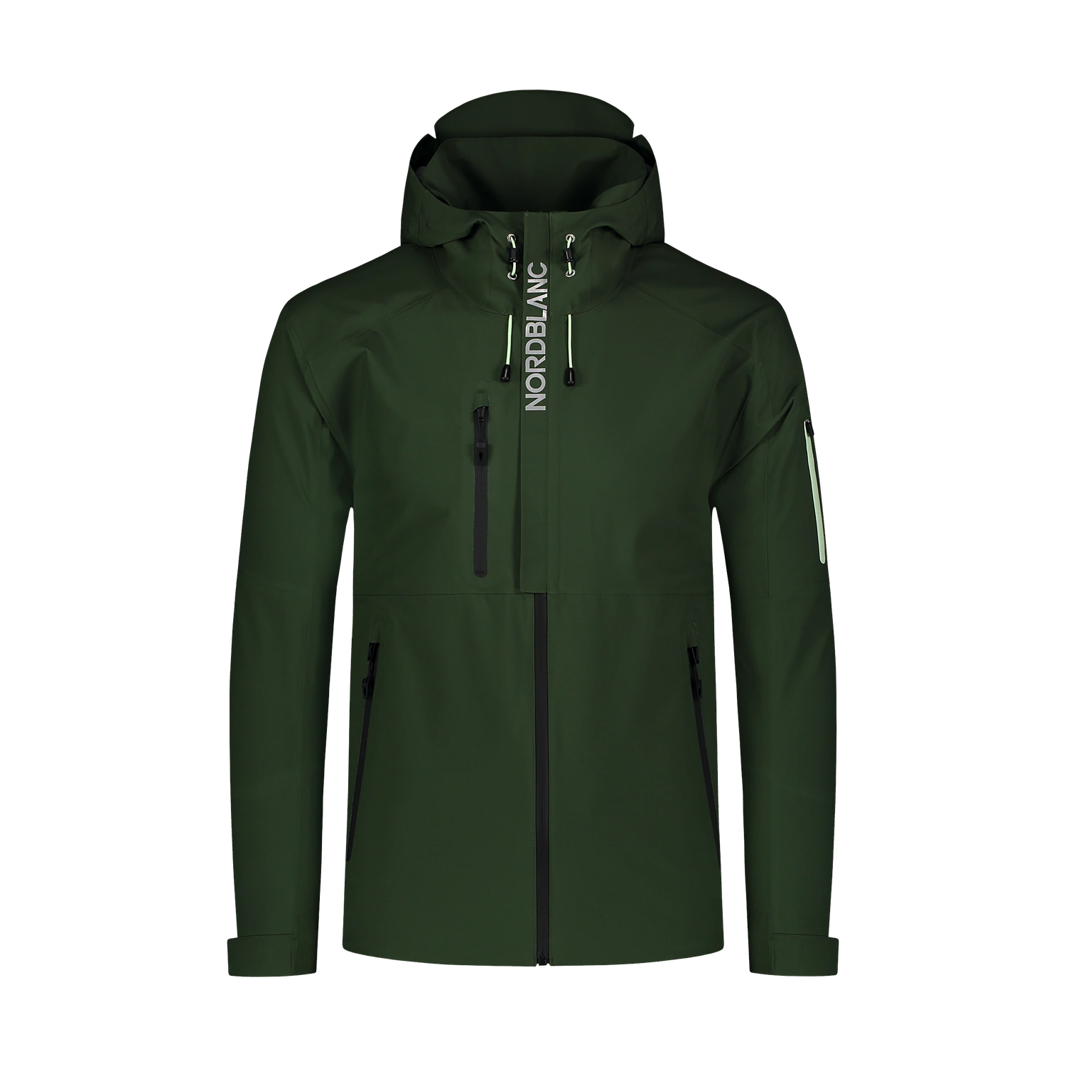 Wasserdichte 3LL Outdoor- Jacke Herren - FORTRESS grün