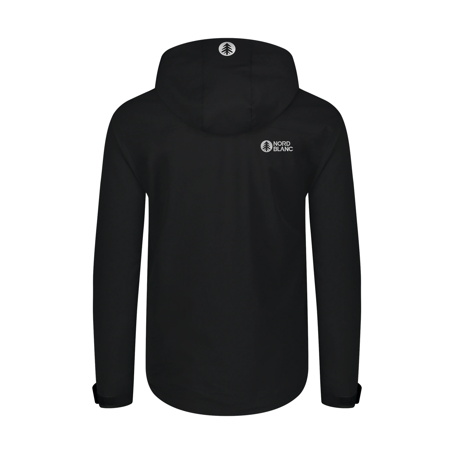Waterproof outdoor jacket men's - RIGID black-3