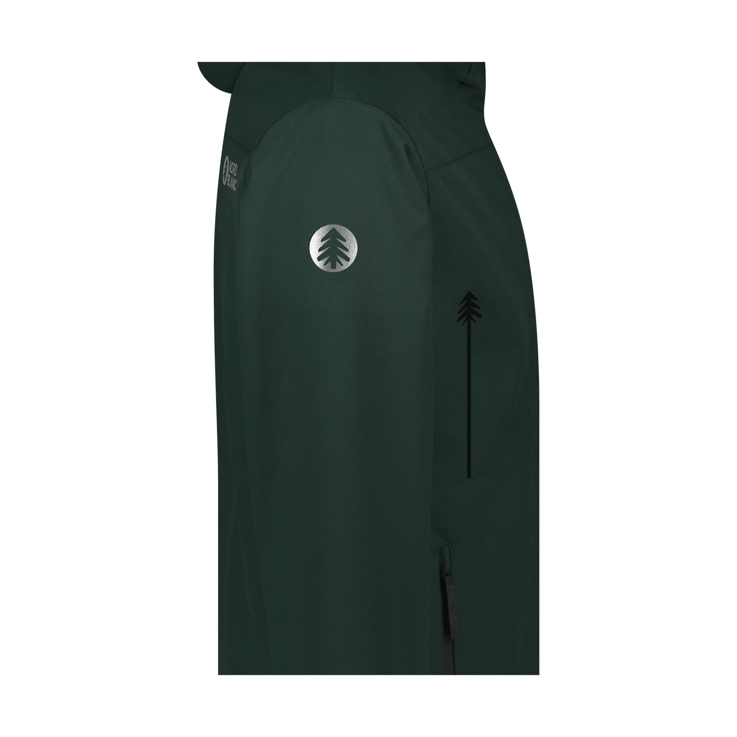 Waterproof outdoor jacket men's - RIGID green-7